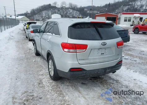 2018 Kia Sorento 2.4L Lx from USA, damaged, VIN 5XYPGDA30JG349276